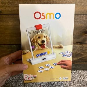 Osmo Words Kit for 5-12yo. Made for iPad. Included: game system,word tiles, apps